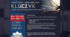Desktop Screenshot of pogotowiezamkowe24h.pl